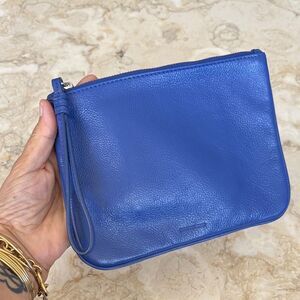 Country Road Australia Leather Zippered Wristlet Wallet